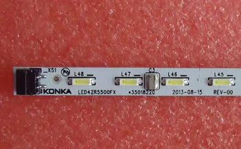 1lot =2 pieces led Backlight FOR konka LED42R5500FXMZ Article lamp 35018003 35018002 LED42R5500FX 1piece=48LED 472MM
1lot =2 pieces led Backlight FOR konka LED42R5500FXMZ Article lamp 35018003 35018002 LED42R5500FX 1piece=48LED 472MM