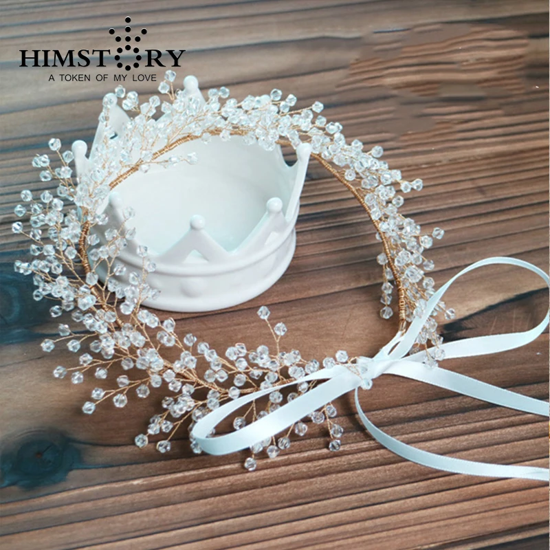Luxury 100% Handmade Crown Tiara Bridal Wedding Clear Beads Crystal Headbands Headpiece Evening Prom Jewelry
Luxury 100% Handmade Crown Tiara Bridal Wedding Clear Beads Crystal Headbands Headpiece Evening Prom Jewelry
