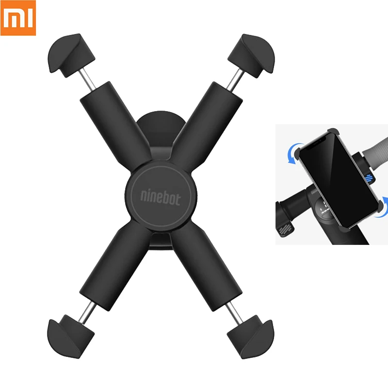 Xiaomi Segway-Ninebot Handlebar Phone GPS Holder for Motorcycle Bike Electric Scooter Mijia Ninebot 360 Rotation Stable
Xiaomi Segway-Ninebot Handlebar Phone GPS Holder for Motorcycle Bike Electric Scooter Mijia Ninebot 360 Rotation Stable
