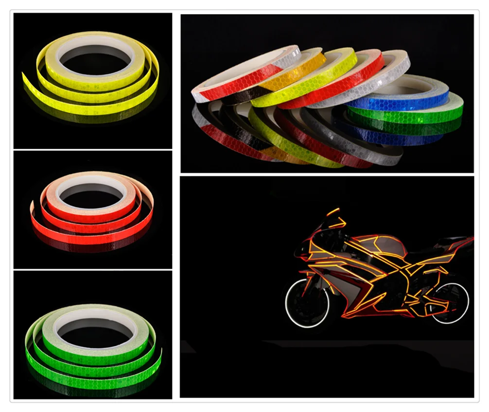 Motorcycle accessories bicycle car reflective tape sticker warning strip for SUZUKI GSF600 Bandit GS1000 GS500E GS550M GSX1100F
Motorcycle accessories bicycle car reflective tape sticker warning strip for SUZUKI GSF600 Bandit GS1000 GS500E GS550M GSX1100F