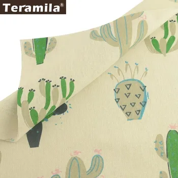 Teramila Cactus Design Hand Dyed Cotton Linen Fabric Meters Canvas DIY Sofa Curtains Quilts Tablecloth Cushion Telas Por Metro
Teramila Cactus Design Hand Dyed Cotton Linen Fabric Meters Canvas DIY Sofa Curtains Quilts Tablecloth Cushion Telas Por Metro
