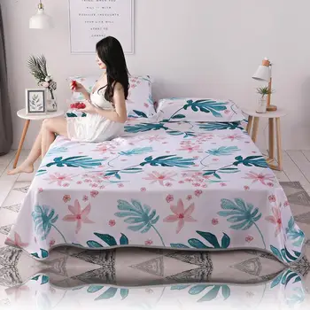 Summer Tropical Plant Bed Sheet With 2pcs Pillowcase Ice Silk Material Sleeping Mat Fresh Pattern Washable Folding Home Textile
Summer Tropical Plant Bed Sheet With 2pcs Pillowcase Ice Silk Material Sleeping Mat Fresh Pattern Washable Folding Home Textile