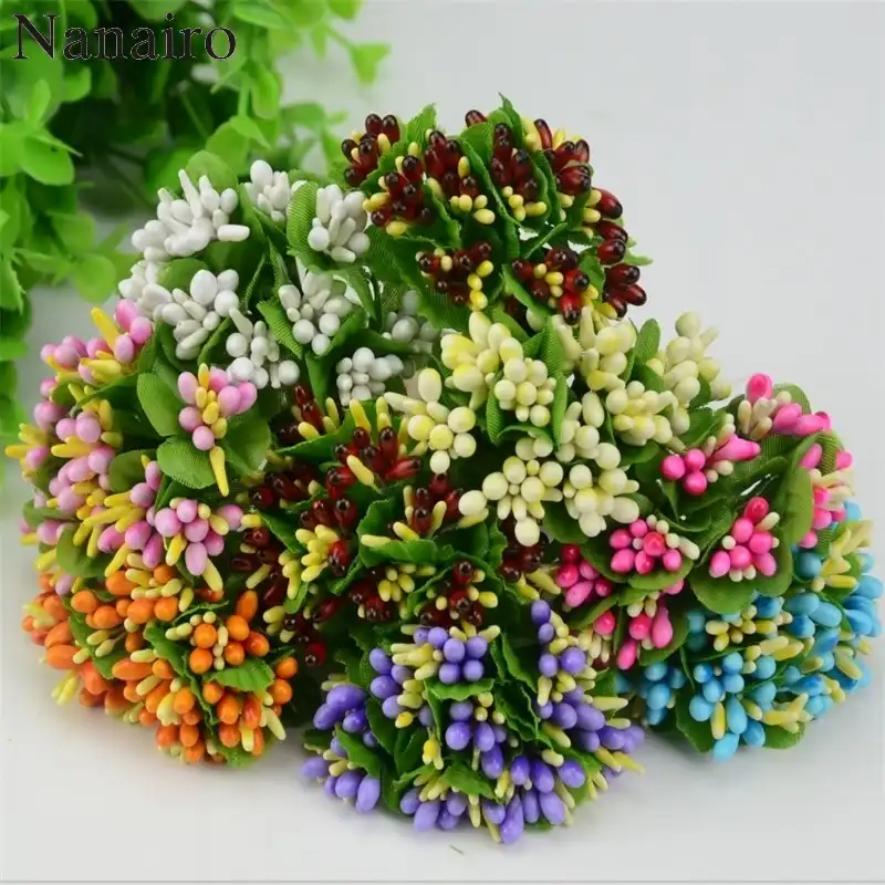 10pcs Newest Mulberry Stamen Pistils Wedding Supplies Beads