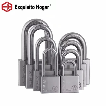 Stainless Steel 304 Padlock Waterproof Rust Prevention Padlock Anti-Theft Pry Door Lock Unlocked Head Window Lock
Stainless Steel 304 Padlock Waterproof Rust Prevention Padlock Anti-Theft Pry Door Lock Unlocked Head Window Lock