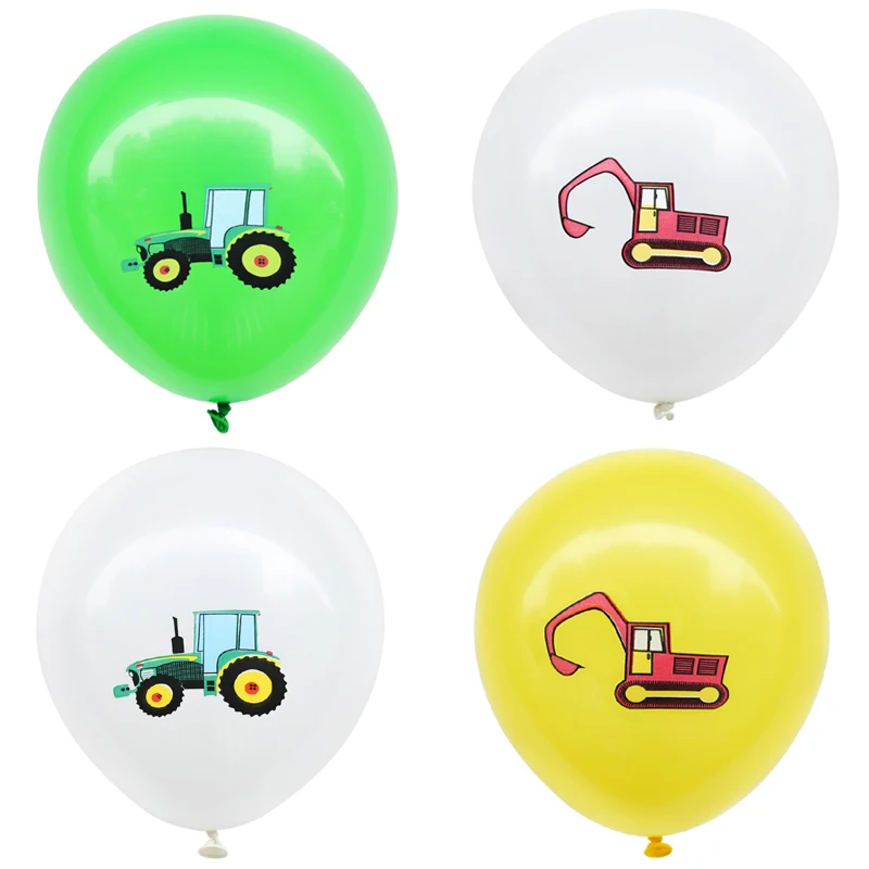 NEW 10pcs/lot 12inch Truck Latex Balloons Cartoon Excavator Ballon Car Builder Theme Party Decoration kids boy Birthday gift toy
NEW 10pcs/lot 12inch Truck Latex Balloons Cartoon Excavator Ballon Car Builder Theme Party Decoration kids boy Birthday gift toy