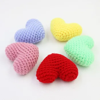 Wholesale(10 pieces/lot) Handmade Crocheted Knitting DIY Craft Love Heart Design For Headwear Hair Clip Accessories
Wholesale(10 pieces/lot) Handmade Crocheted Knitting DIY Craft Love Heart Design For Headwear Hair Clip Accessories