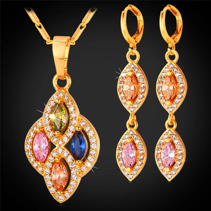 Jewelry Sets For Women Fashion AAA Cubic Zirconia Yellow Gold Color Earrings And Necklace Bridal Jewelry Sets PE1133
Jewelry Sets For Women Fashion AAA Cubic Zirconia Yellow Gold Color Earrings And Necklace Bridal Jewelry Sets PE1133