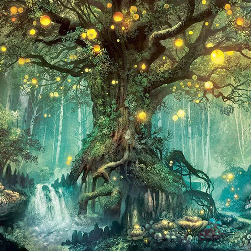 5D DIY Diamond Painting Cross Stitch Full Drill Round Resin Diamond Embroidery Mosaic Enchanted Tree Pictures Home Decor
5D DIY Diamond Painting Cross Stitch Full Drill Round Resin Diamond Embroidery Mosaic Enchanted Tree Pictures Home Decor