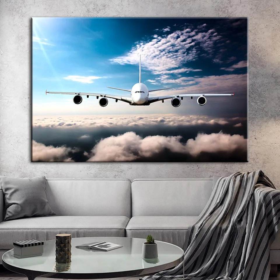 Home Decoration Poster Wall Art Canvas Aircraft Landscape Painting Modern Hd Printed Pictures For Living Room Modular Framework
Home Decoration Poster Wall Art Canvas Aircraft Landscape Painting Modern Hd Printed Pictures For Living Room Modular Framework