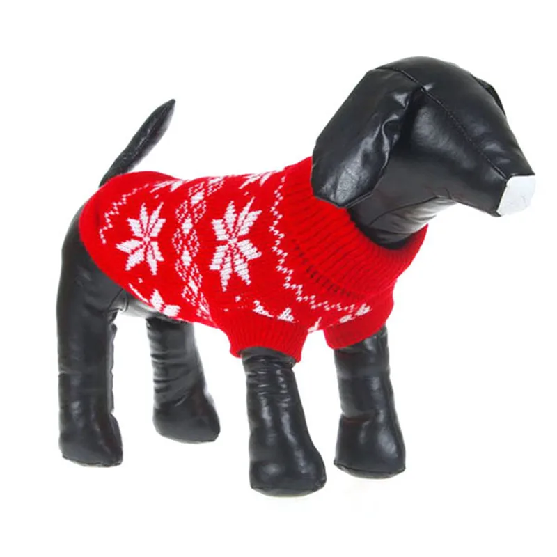 Pet Clothes Fashion Warm Dog Clothing Small Dog Knit Sweater Christmas Costume For Puppy Snowflake Puppy Knit Coat
Pet Clothes Fashion Warm Dog Clothing Small Dog Knit Sweater Christmas Costume For Puppy Snowflake Puppy Knit Coat