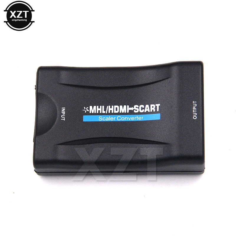 

Newest 1080P HDMI to SCART Video Audio Upscale Converter AV Signal Adapter HD Receiver for HDTV DVD Player