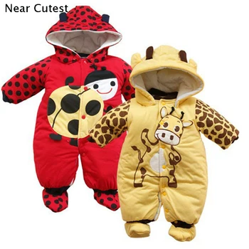 Winter Romper 2015 Baby Girl Boy Overalls Thick Cotton Suit Baby Romper Ladybug Cow Warm Infant Jumpsuit Baby Clothing
Winter Romper 2015 Baby Girl Boy Overalls Thick Cotton Suit Baby Romper Ladybug Cow Warm Infant Jumpsuit Baby Clothing