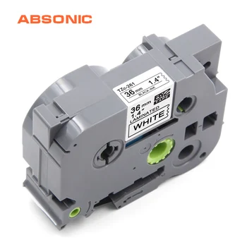 Absonic TZ TZe 261 36mm Laminated Label Tape Black on White Compatible for Brother P-Touch PT9700PC PT9800PCN Printer Ribbon
Absonic TZ TZe 261 36mm Laminated Label Tape Black on White Compatible for Brother P-Touch PT9700PC PT9800PCN Printer Ribbon