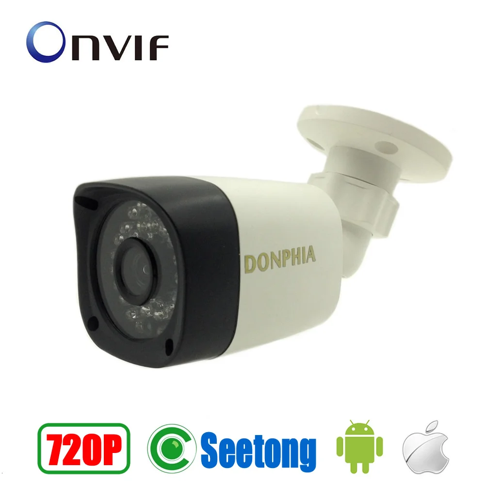 Onvif 720P HD IP Camera 1MP Cloud P2P Waterproof IR Night View Network Surveillance Outdoor Camera Phone Monitor Security
Onvif 720P HD IP Camera 1MP Cloud P2P Waterproof IR Night View Network Surveillance Outdoor Camera Phone Monitor Security