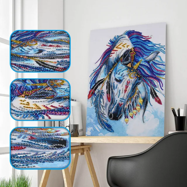 5D DIY Special Shaped horse tiger Diamond Painting Crystal Diamond Embroidery Cross Stitch Rhinestones Home Decor Gifts
5D DIY Special Shaped horse tiger Diamond Painting Crystal Diamond Embroidery Cross Stitch Rhinestones Home Decor Gifts