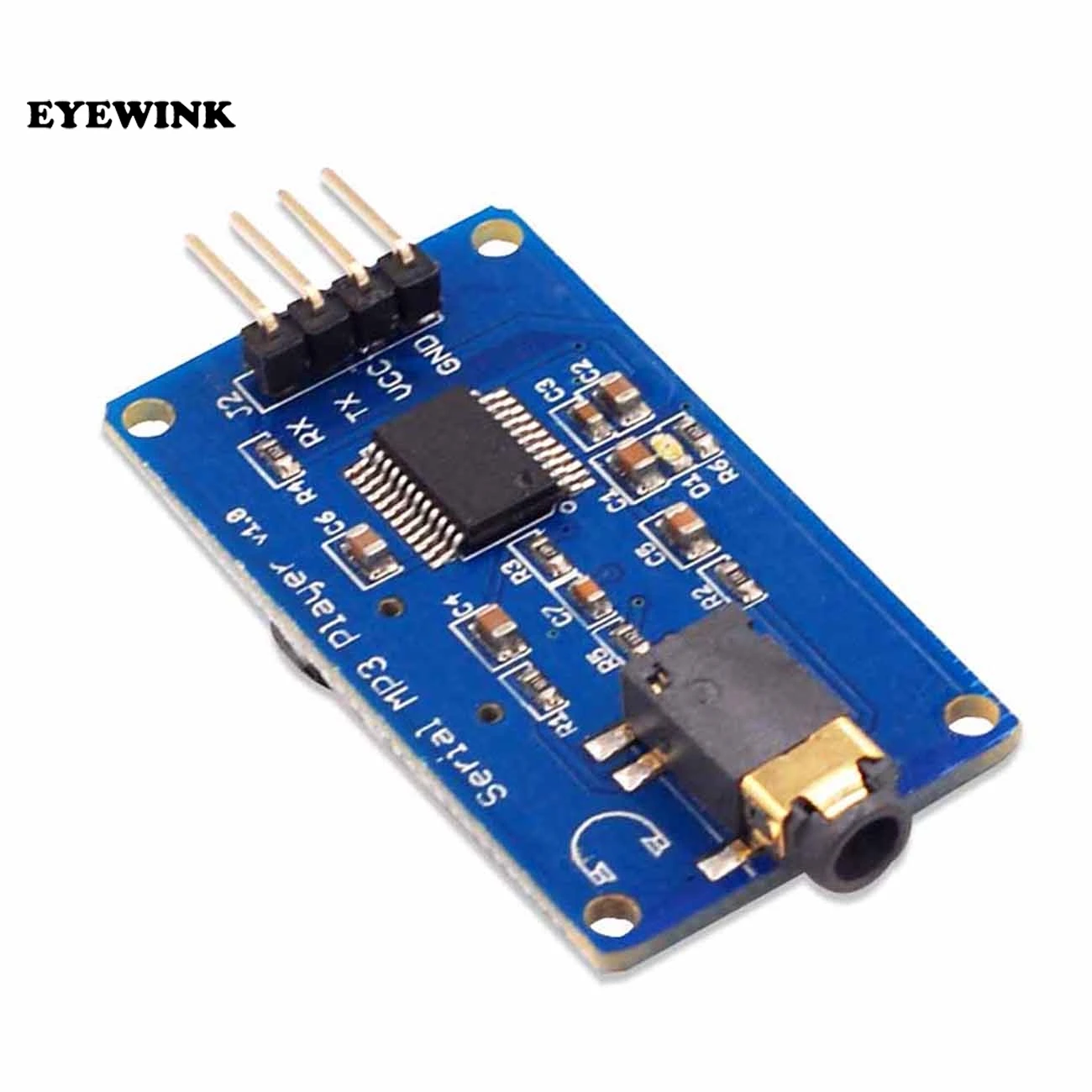 YX5300 UART TTL Serial Control MP3 Music Player Module Support MP3/WAV Micro SD/SDHC Card For Arduino/AVR/ARM/PIC 3.2-5.2V DC
YX5300 UART TTL Serial Control MP3 Music Player Module Support MP3/WAV Micro SD/SDHC Card For Arduino/AVR/ARM/PIC 3.2-5.2V DC