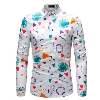 Brand 2017 Fashion Shirt Male All Printed Dress Shirts Slim Fit Turn-Down Men Long Sleeve Mens Hawaiian Shirt Big Sizes
Brand 2017 Fashion Shirt Male All Printed Dress Shirts Slim Fit Turn-Down Men Long Sleeve Mens Hawaiian Shirt Big Sizes