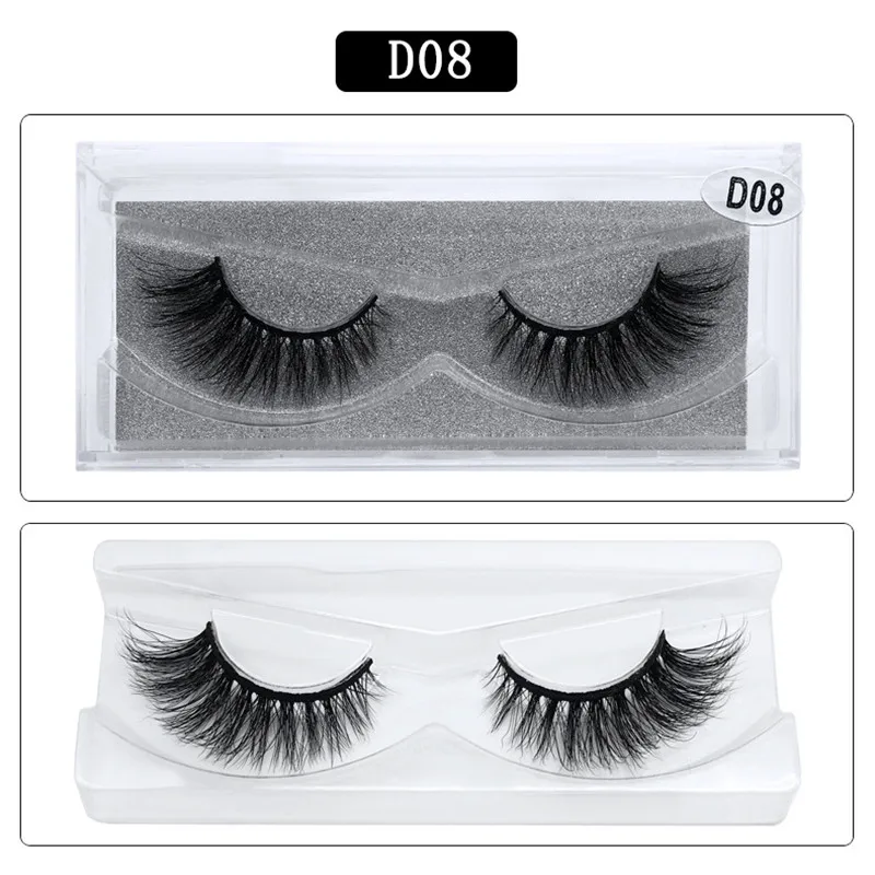D08 1Pair 100% Real Siberian 3D Mink Full Strip False Eyelash Long Individual Eyelashes Mink Lashes Extension
D08 1Pair 100% Real Siberian 3D Mink Full Strip False Eyelash Long Individual Eyelashes Mink Lashes Extension