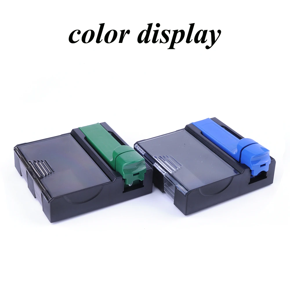 ONUOSS Plastic Manual 8mm Cigarette Tube Injector Roller Maker Independent Box Packing With Cigarette Case Rolling Machine 003B
ONUOSS Plastic Manual 8mm Cigarette Tube Injector Roller Maker Independent Box Packing With Cigarette Case Rolling Machine 003B