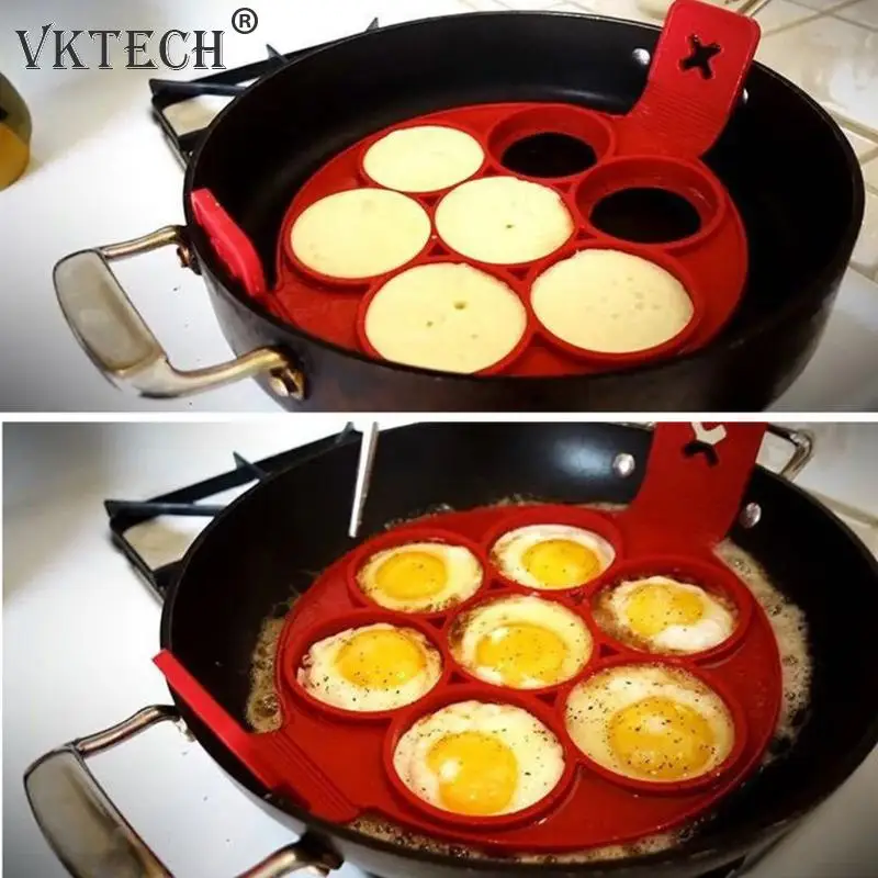 Pancake Maker Nonstick Cooking Tool Round Heart Pancake Maker Egg Cooker Pan Flip Eggs Mold Kitchen Baking Accessories
Pancake Maker Nonstick Cooking Tool Round Heart Pancake Maker Egg Cooker Pan Flip Eggs Mold Kitchen Baking Accessories