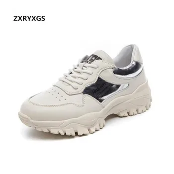 2019 New Mixed Colors Genuine Leather Shoes Ladies Casual Shoes Non-slip Thick Bottom Women Sneakers Shoes Woman Fashion Shoes
2019 New Mixed Colors Genuine Leather Shoes Ladies Casual Shoes Non-slip Thick Bottom Women Sneakers Shoes Woman Fashion Shoes