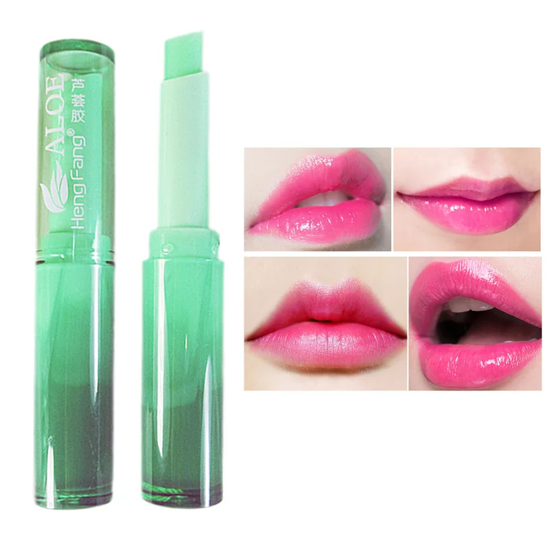Aloe Vera Lip Balm Long Lasting Pure Plants Temperature Changed Color Moisturizer Nutritious Lipblam Protect Lips Lip Care
Aloe Vera Lip Balm Long Lasting Pure Plants Temperature Changed Color Moisturizer Nutritious Lipblam Protect Lips Lip Care
