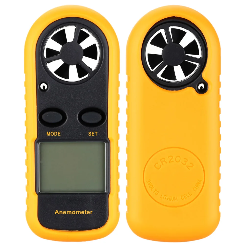 Portable Anemometer Anemometro Thermometer Wind Speed Gauge Meter Windmeter LCD Anemometro Digital Handheld Measure tool
Portable Anemometer Anemometro Thermometer Wind Speed Gauge Meter Windmeter LCD Anemometro Digital Handheld Measure tool