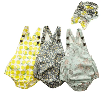 High Quality Cotton Flowers Baby Girl Romper 2019 New Spring Summer Baby Girl Clothes Lemon Print Baby Jumpsuit Lovely Headdress
High Quality Cotton Flowers Baby Girl Romper 2019 New Spring Summer Baby Girl Clothes Lemon Print Baby Jumpsuit Lovely Headdress