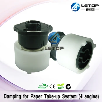 Inkjet Printer Damping for Paper Take-up Device (4 angles)