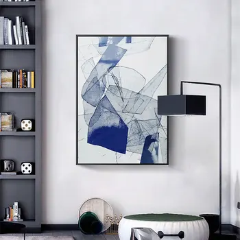 SURE LIFE Abstract Watercolor Blue Poster and Print Nordic Canvas Paintings Pop Wall Art Pictures Living Room Office Home Decor
SURE LIFE Abstract Watercolor Blue Poster and Print Nordic Canvas Paintings Pop Wall Art Pictures Living Room Office Home Decor