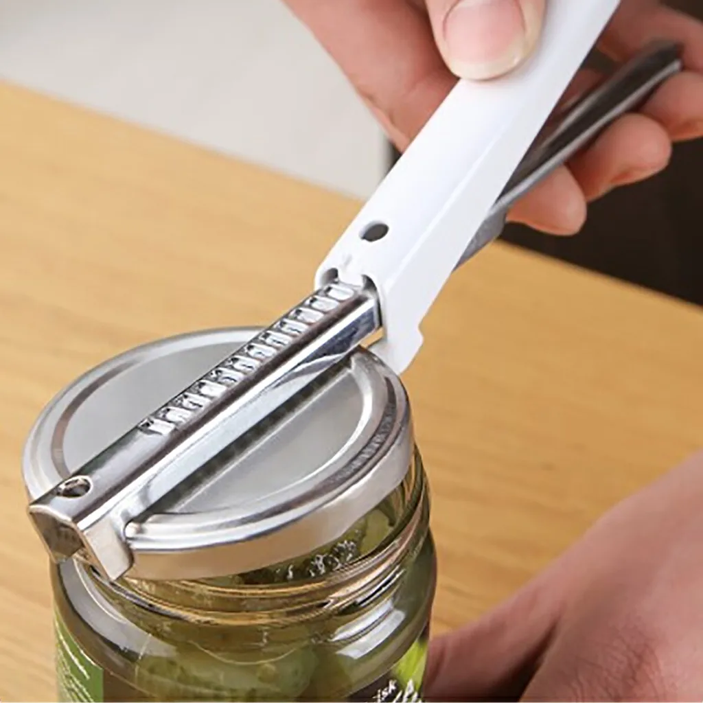 Kitchen and bar opener creative adjustable cap opener multi-functional stainless steel bottle opener
Kitchen and bar opener creative adjustable cap opener multi-functional stainless steel bottle opener