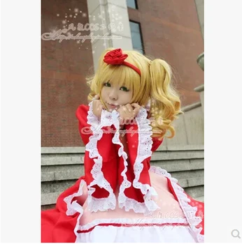 New Cos Elizabeth Midford Anime Black Butler Cosplay Halloween Red Dresses Full Set 4in1(Dresses+Coat+Headwear+Pannier)
New Cos Elizabeth Midford Anime Black Butler Cosplay Halloween Red Dresses Full Set 4in1(Dresses+Coat+Headwear+Pannier)