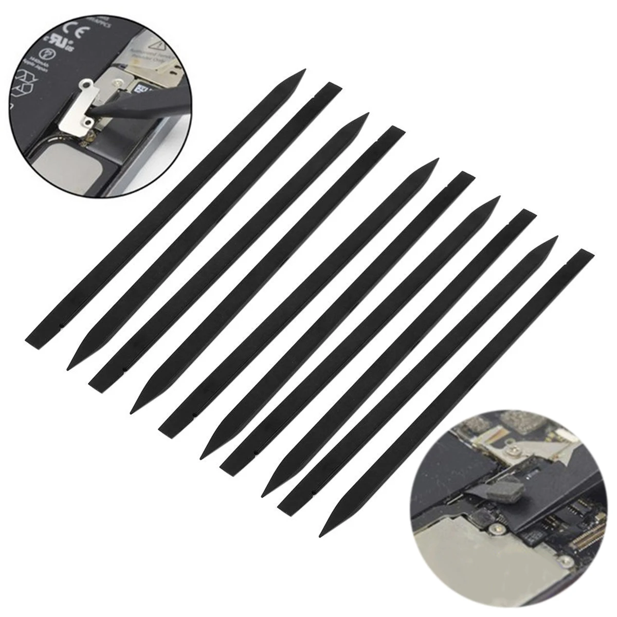 10pcs x Anti Static Plastic Spudger Stick Pry Opening Tool for Smartphone Repair Tool accessories
10pcs x Anti Static Plastic Spudger Stick Pry Opening Tool for Smartphone Repair Tool accessories