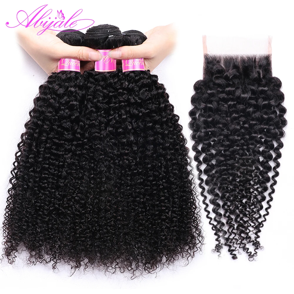 Abijale Kinky Curly Bundles With Closure Human Hair Bundles With Closure Non Remy Brazilian Hair Weave Bundles
Abijale Kinky Curly Bundles With Closure Human Hair Bundles With Closure Non Remy Brazilian Hair Weave Bundles