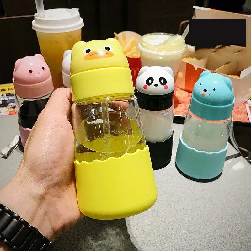 320ml Cartoon Children Glass Cup Kids Straw Bottle School Children Water Drinking Bottle Drinkware Baby Training Cup
320ml Cartoon Children Glass Cup Kids Straw Bottle School Children Water Drinking Bottle Drinkware Baby Training Cup