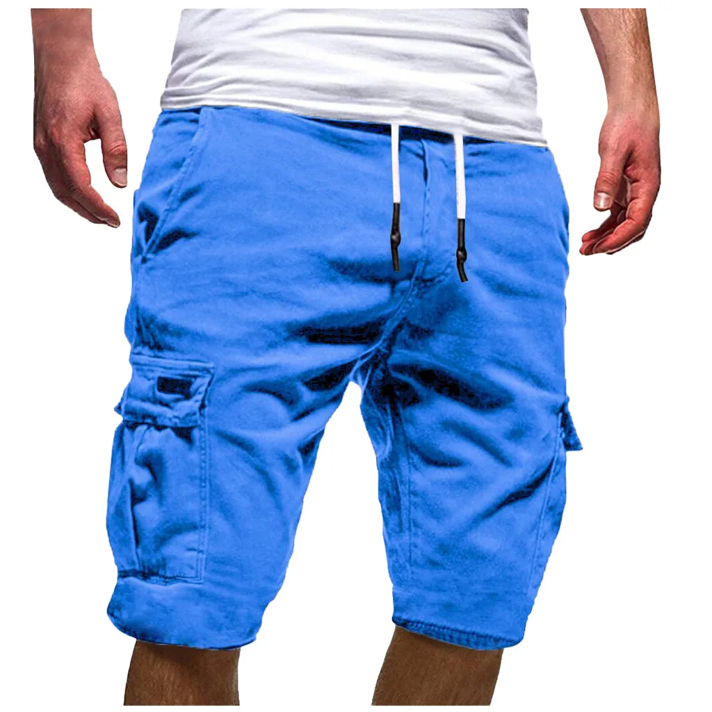 Blue Cargo Shorts Men Casual Male Short Pants Button-Pocket Overalls Wind Overalls Shorts bermudas para hombre pantalones cortos
Blue Cargo Shorts Men Casual Male Short Pants Button-Pocket Overalls Wind Overalls Shorts bermudas para hombre pantalones cortos