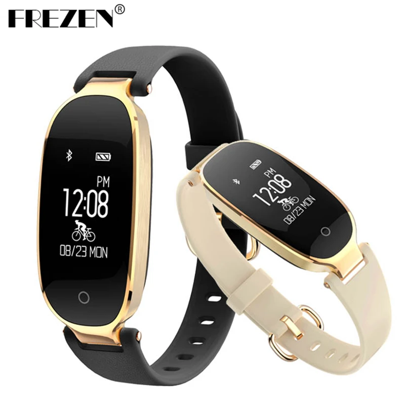 FREZEN S3 Bluetooth Waterproof Smart Watch Women Ladies Heart Rate Monitor Fitness Tracker Smartwatch Bracelet For Android IOS
FREZEN S3 Bluetooth Waterproof Smart Watch Women Ladies Heart Rate Monitor Fitness Tracker Smartwatch Bracelet For Android IOS