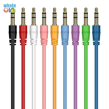 1000pcs/lot Wholesale Audio Cable 3.5mm Jack Colorful Round Male To Male Aux Cable for Music Player Mp4 Iphone Mobile Phone
1000pcs/lot Wholesale Audio Cable 3.5mm Jack Colorful Round Male To Male Aux Cable for Music Player Mp4 Iphone Mobile Phone