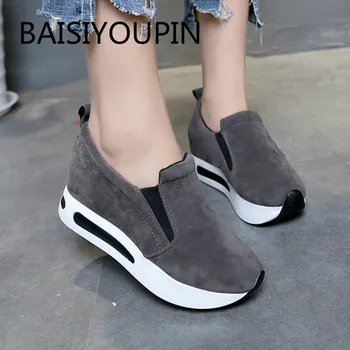 New Silod Casual Women Shoes Shallow Frosted Upper Thick Bottom Elastic Band Round Toe Breathable Student Female Shoes
New Silod Casual Women Shoes Shallow Frosted Upper Thick Bottom Elastic Band Round Toe Breathable Student Female Shoes