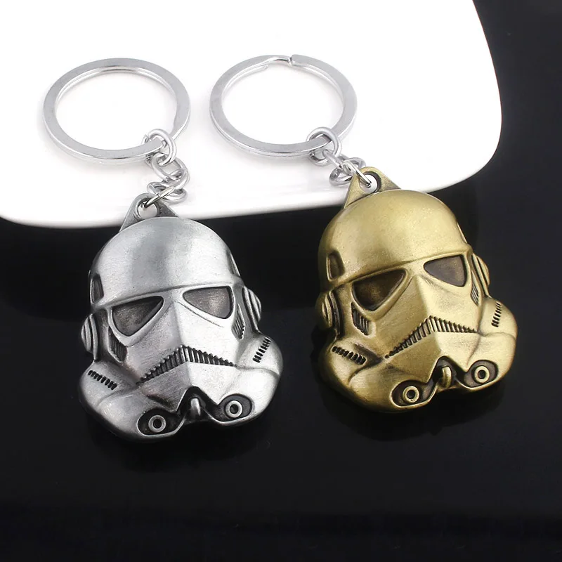Movie Star Wars White Soldiers Mask Keychains Robot R2D2 Spaceship High Quality Metal Keyring For Men Car Women Bag Accessories
Movie Star Wars White Soldiers Mask Keychains Robot R2D2 Spaceship High Quality Metal Keyring For Men Car Women Bag Accessories