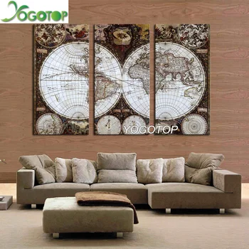 YOGOTOP DIY Diamond Painting Cross Stitch Kit Full Diamond Embroidery 5D Square Diamond Mosaic Home Decor world map 3pc ML272
YOGOTOP DIY Diamond Painting Cross Stitch Kit Full Diamond Embroidery 5D Square Diamond Mosaic Home Decor world map 3pc ML272