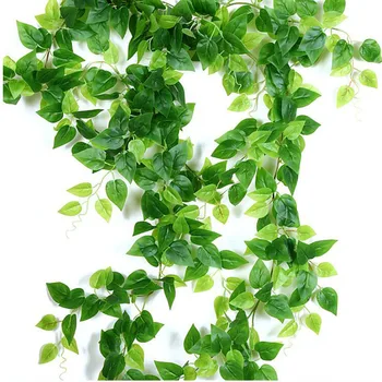 5 pcs artificial plant wall grape leaf Rattan decorative pipe ceiling artificial rattan 
5 pcs artificial plant wall grape leaf Rattan decorative pipe ceiling artificial rattan