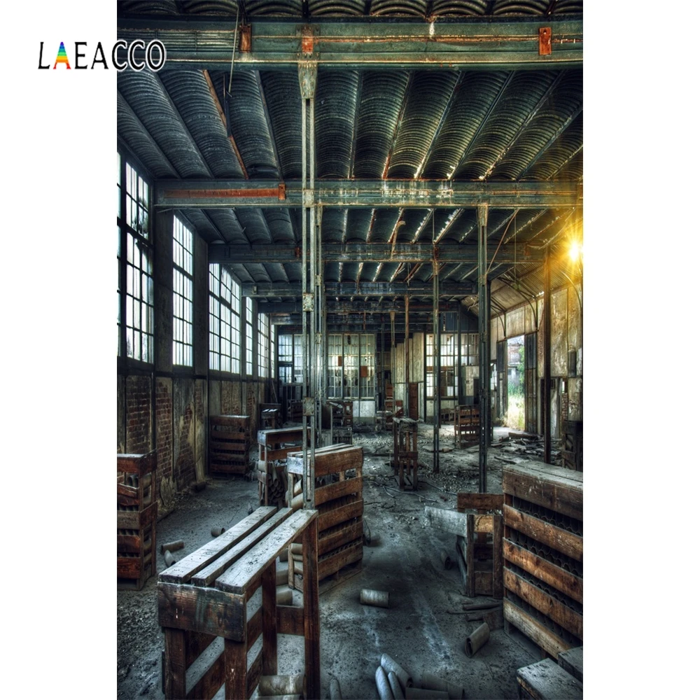 Laeacco Old Abandoned Factory Vintage Baby Portrait Photography Background Customized Photographic Backdrops For Photo Studio
Laeacco Old Abandoned Factory Vintage Baby Portrait Photography Background Customized Photographic Backdrops For Photo Studio