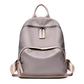 Design Nylon Backpacks For Girl Large Capacity Zipper Shoulder School Bag Pure Color Travel Bag
Design Nylon Backpacks For Girl Large Capacity Zipper Shoulder School Bag Pure Color Travel Bag