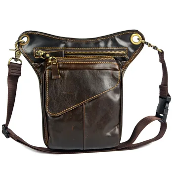 Vintage Motorcycle Waist Leg Bag Genuine Leather Multi-functional Mobile Phone Streetwear Shoulder Bag Recreational Bag Men QQ
Vintage Motorcycle Waist Leg Bag Genuine Leather Multi-functional Mobile Phone Streetwear Shoulder Bag Recreational Bag Men QQ