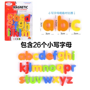 26PCS Colorful Magnetic Fridge Letters / Numbers Teaching Educational Magnets Alphabet Learning Toys for Kid Stickers Puzzle DIY
26PCS Colorful Magnetic Fridge Letters / Numbers Teaching Educational Magnets Alphabet Learning Toys for Kid Stickers Puzzle DIY