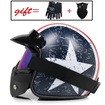 Send 2 gift motorcycle helmet retro helmet chopper retro motorcycle helmet opening 3/4 Casco scooter helmet DOT approved
Send 2 gift motorcycle helmet retro helmet chopper retro motorcycle helmet opening 3/4 Casco scooter helmet DOT approved