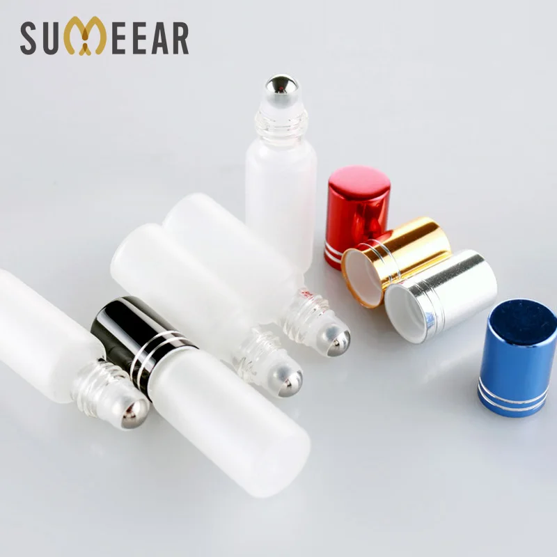 100 Pieces/Lot 5ml Mini Sample Refillable Perfume Bottle Frosted Glass Roll On Essential Oil Vial Travel Empty Perfume Bottle
100 Pieces/Lot 5ml Mini Sample Refillable Perfume Bottle Frosted Glass Roll On Essential Oil Vial Travel Empty Perfume Bottle