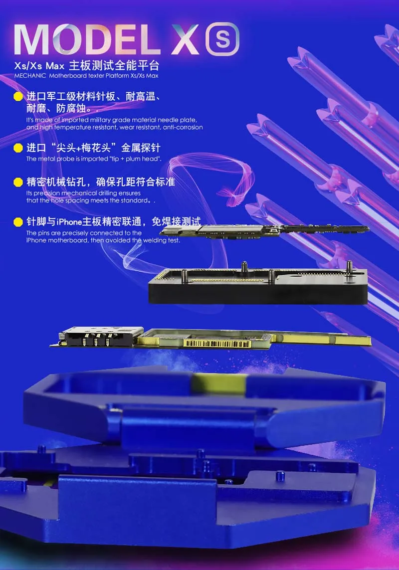 MECHANIC Model XS ISOCKET PCB Mainboard Holder Fixture For IPHONE XSXSMAX (3)