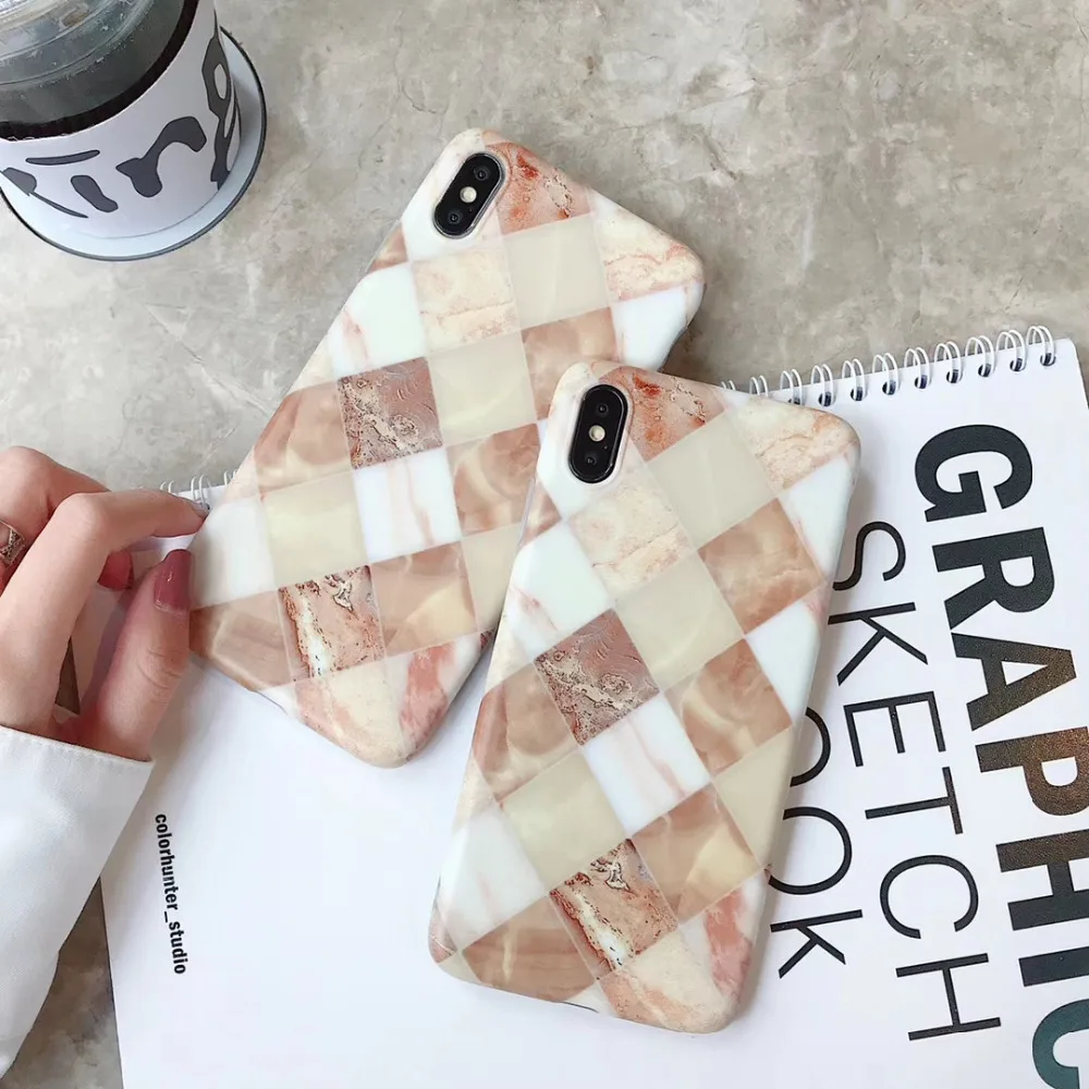 Fashion Marble Soft Tpu Phone Case For iphone X XS XR MAX cases Silicone Cover For iphone 6 6s 7 8 plus Protective Case fundas
Fashion Marble Soft Tpu Phone Case For iphone X XS XR MAX cases Silicone Cover For iphone 6 6s 7 8 plus Protective Case fundas